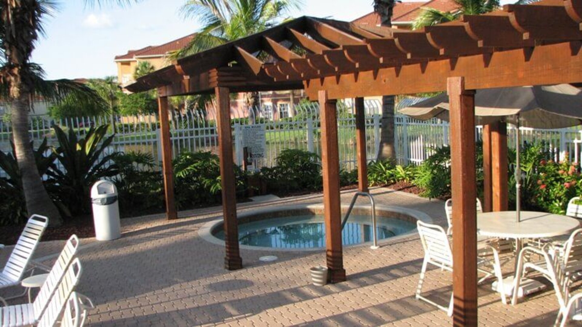 Beachwalk hot tub